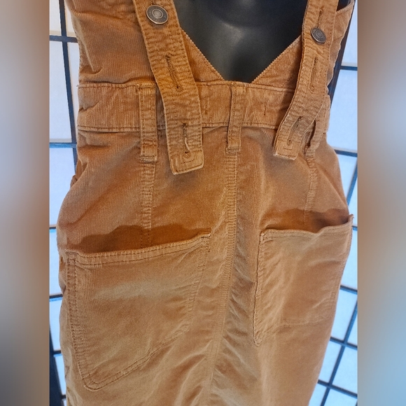 🌼🌼 Free People Brown Corduroy Jumper sz 0 - Picture 5 of 9